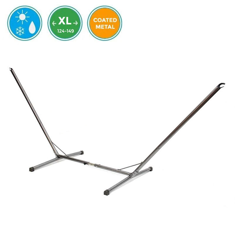 Brasilia Mocha Metal Hammock Set