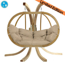 Load image into Gallery viewer, Globo Royal Double Seater Hanging Chair Set - Amazonas Online UK