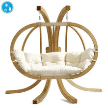 Load image into Gallery viewer, Globo Royal Double Seater Hanging Chair Set - Amazonas Online UK