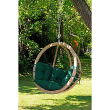 Load image into Gallery viewer, Globo Single Green Hanging Chair - (Weatherproof) - Amazonas Online UK